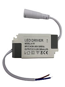 DRIVER P/LUMINARIA LED 7W TB-1262