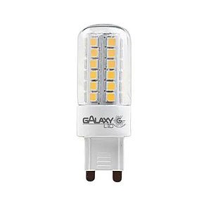 Lâmpada LED Halopin 7W G9 Bivolt Branco Quente 3000K - Galaxy